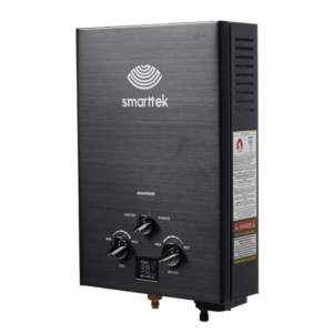 Smarttek Black Hot Water Shower System Water Heater with 6LPM Pump